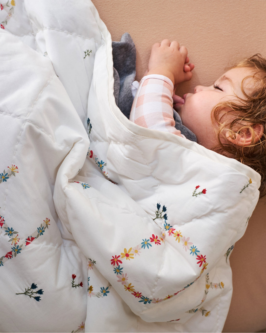 Alphabet Garden Baby Quilt