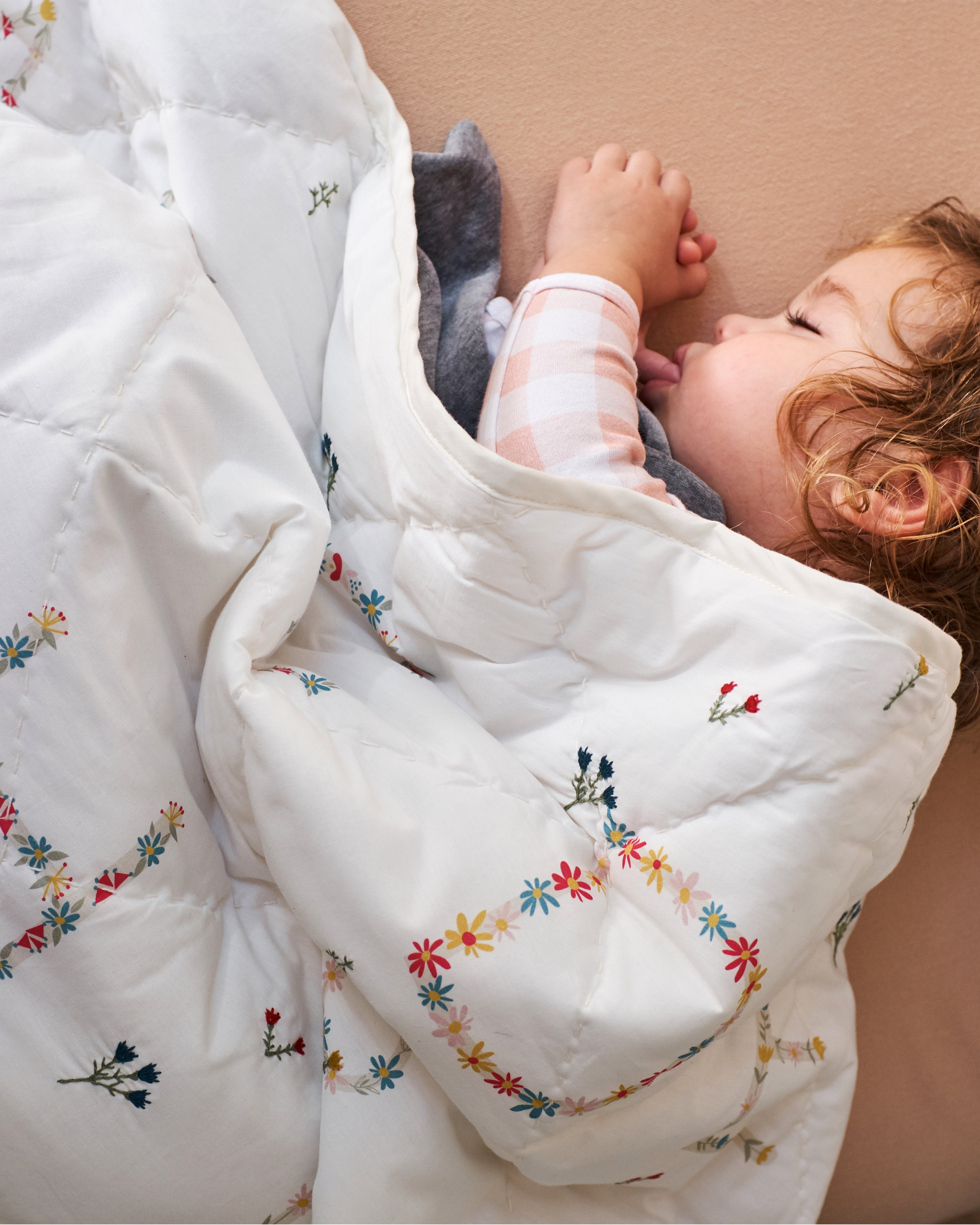 Alphabet Garden Baby Quilt