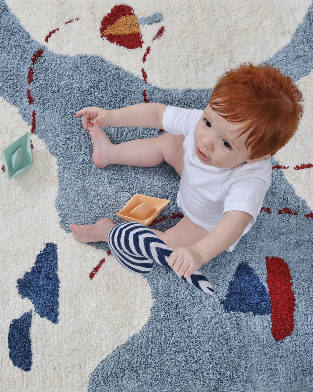 Treasure Map Washable Rug