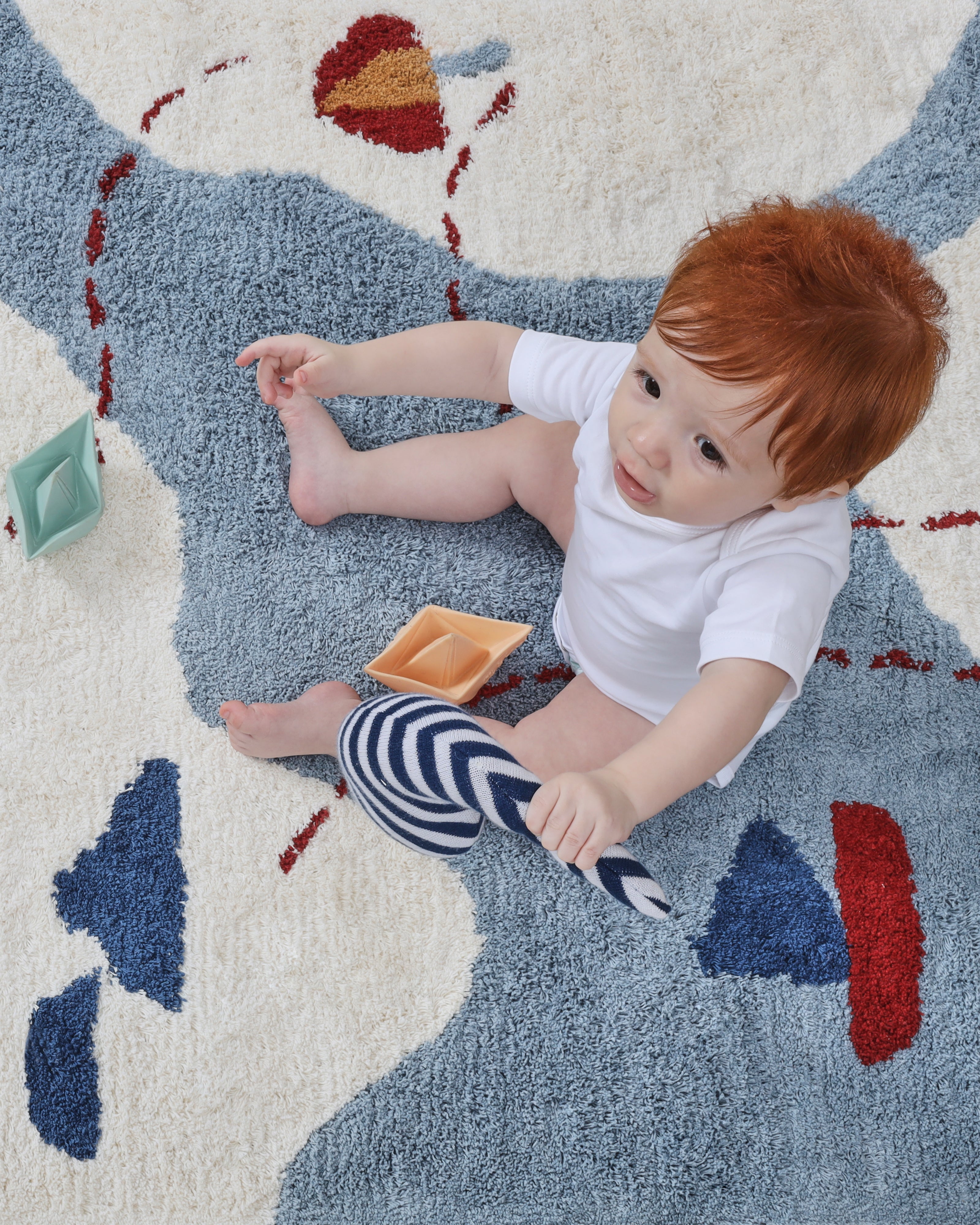 Treasure Map Washable Rug