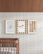Palomino Horse Personalized Wall Art Set in Dawn