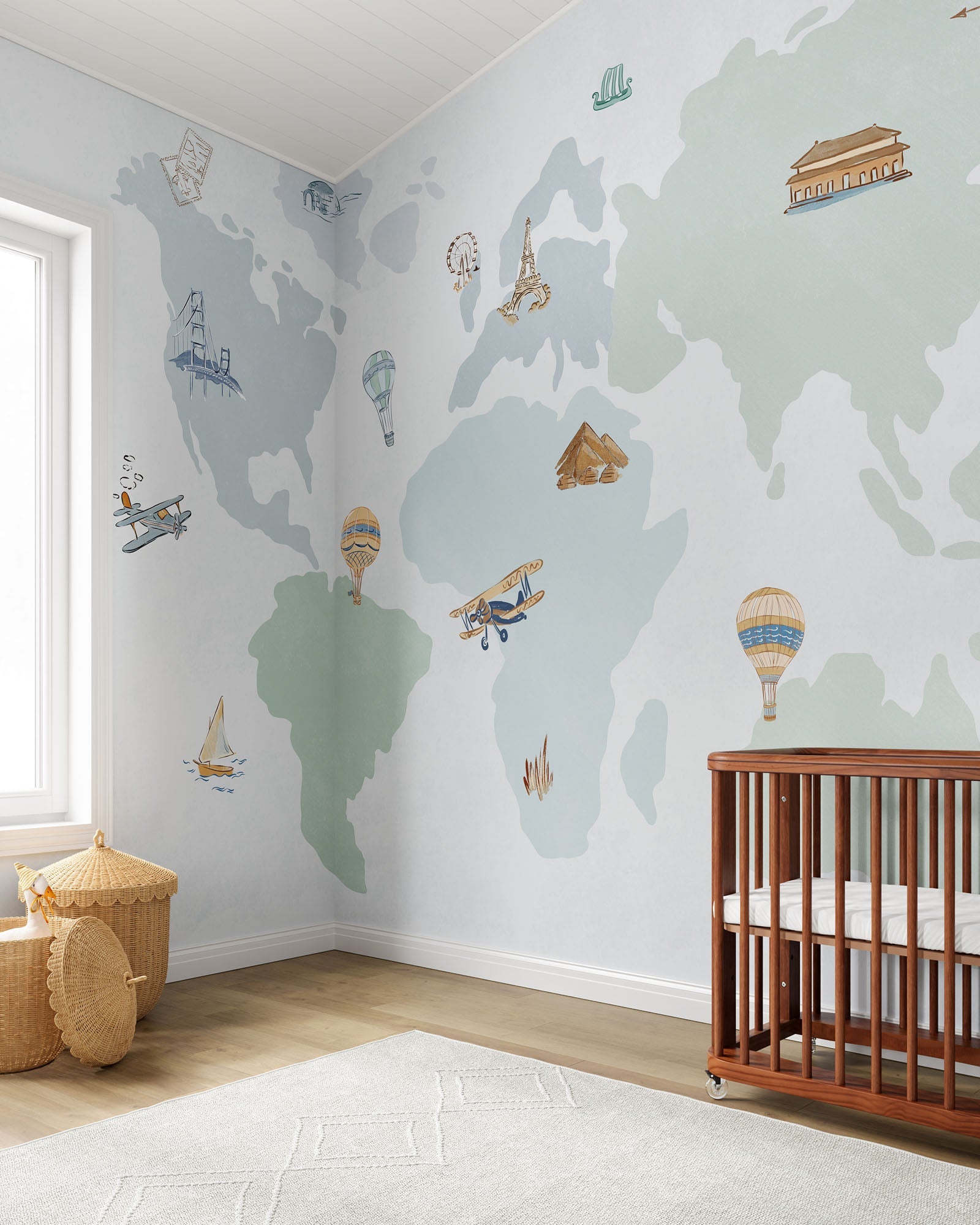 Our World Wall Mural