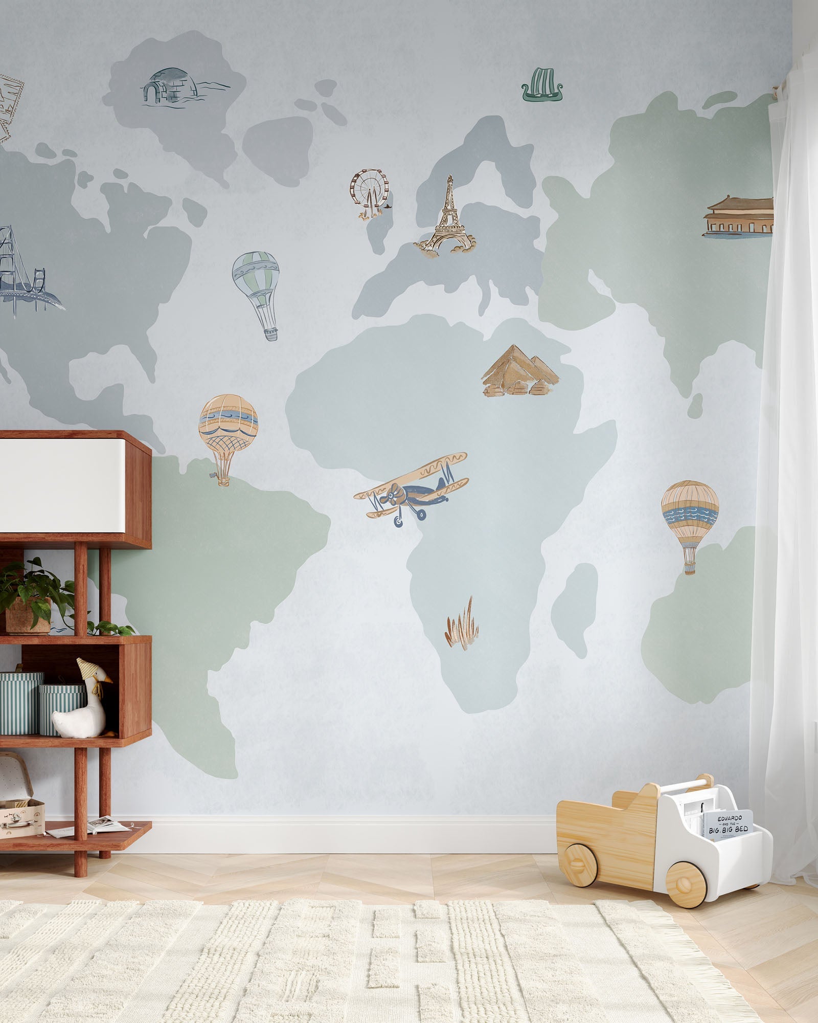 Our World Wall Mural