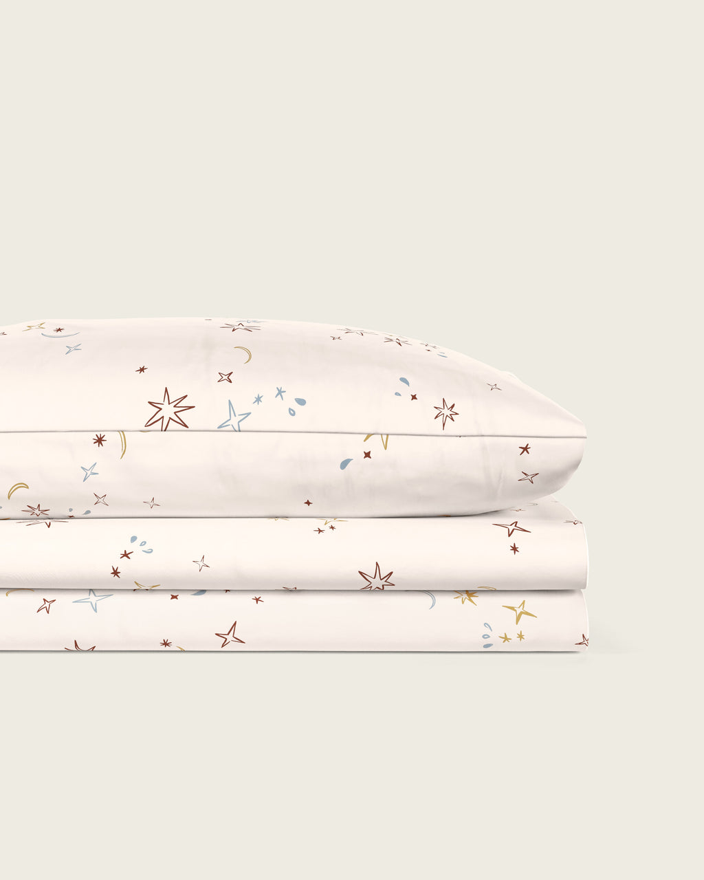 Folk Poetry Twin Sheet Set