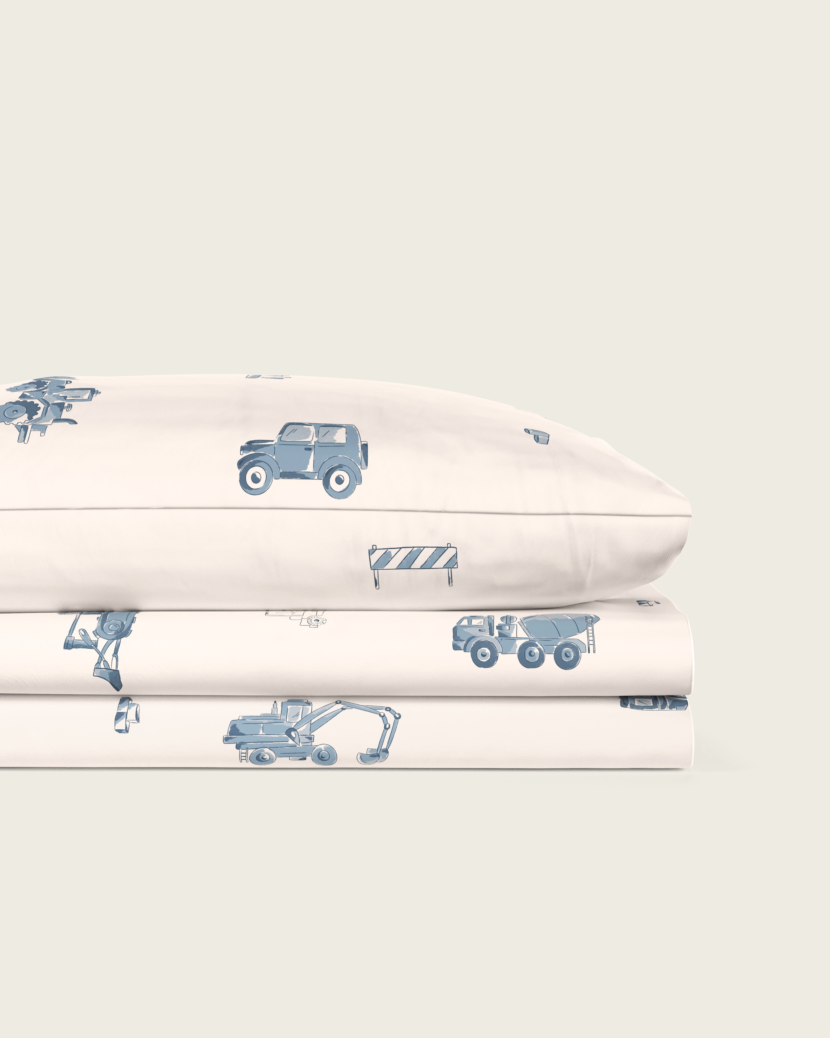 Road Work Twin Sheet Set