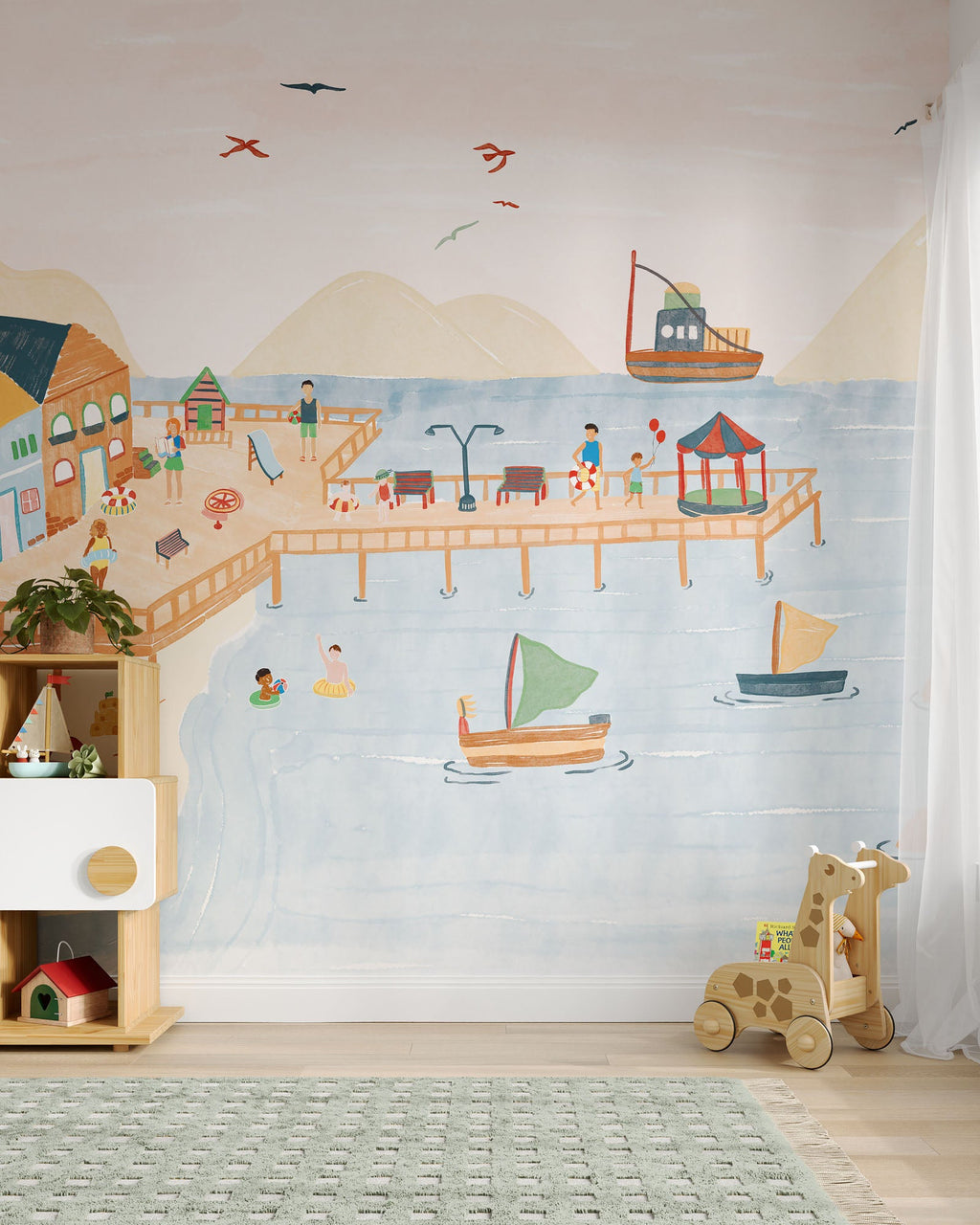 Pier Wall Mural