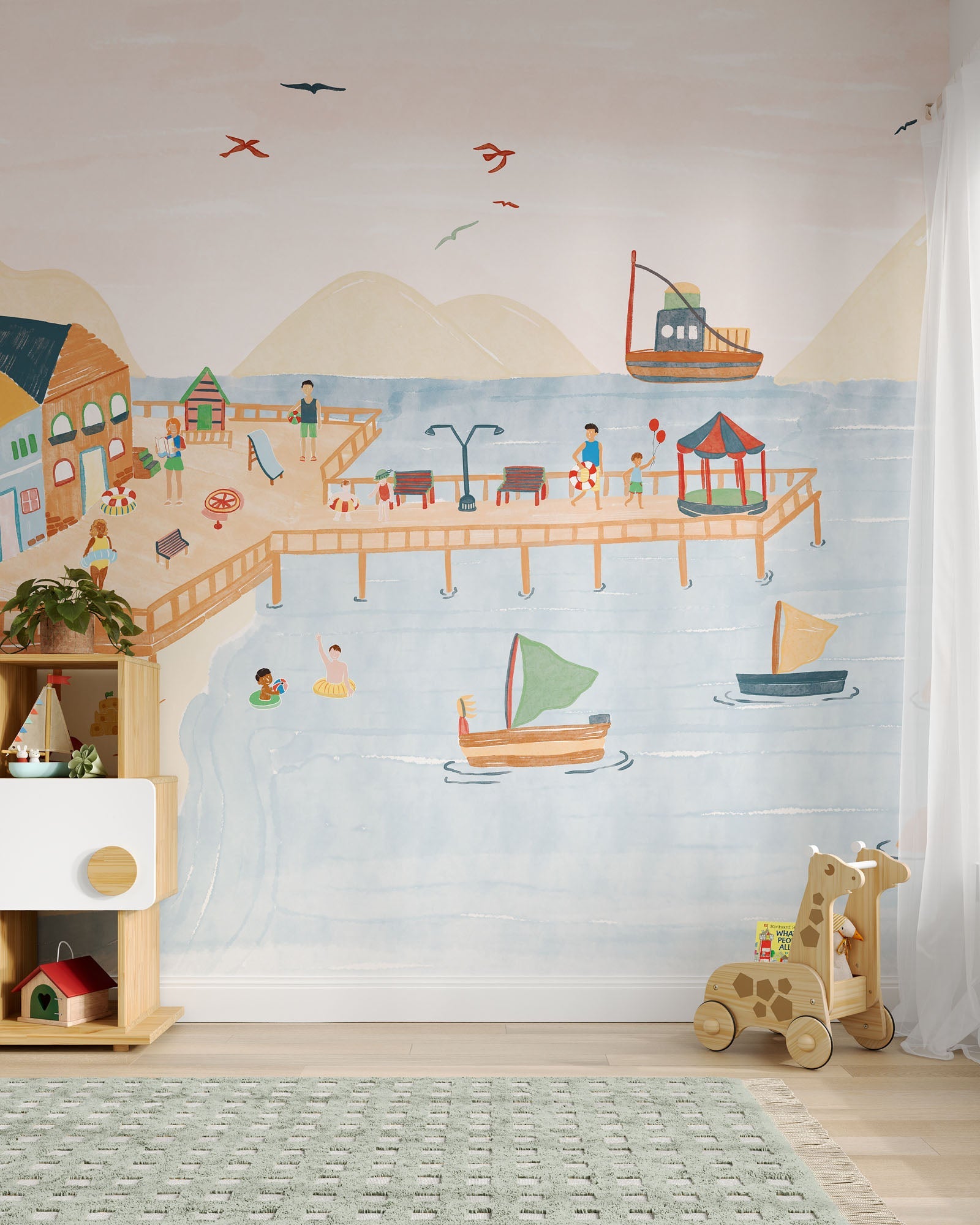 Pier Wall Mural
