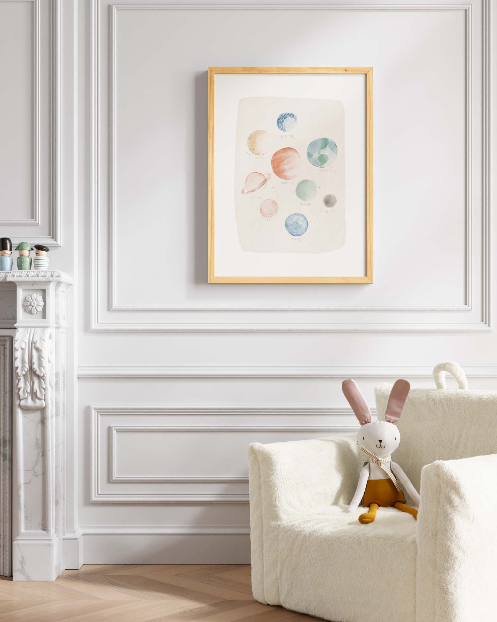 Planetary Framed Wall Art