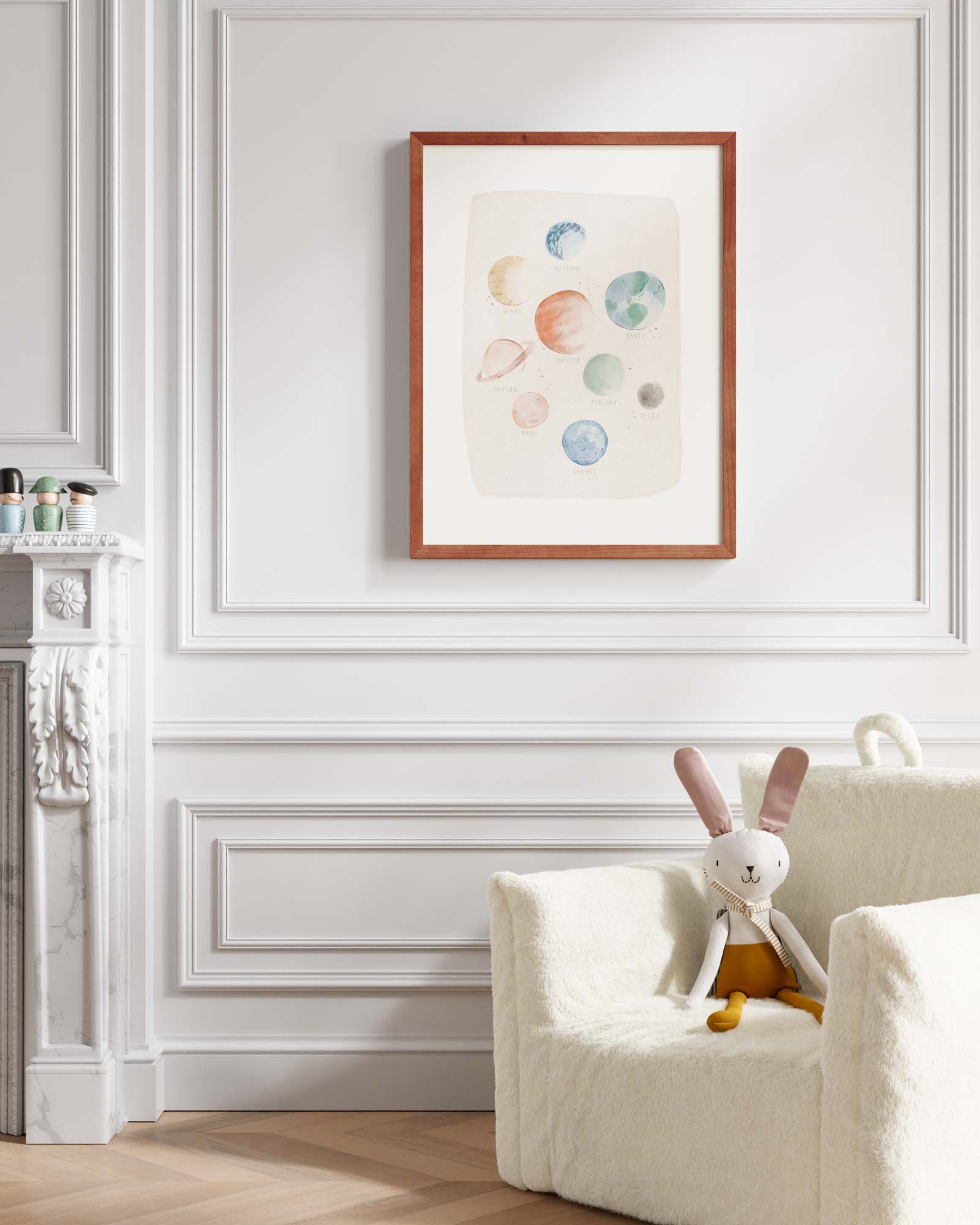 Planetary Framed Wall Art