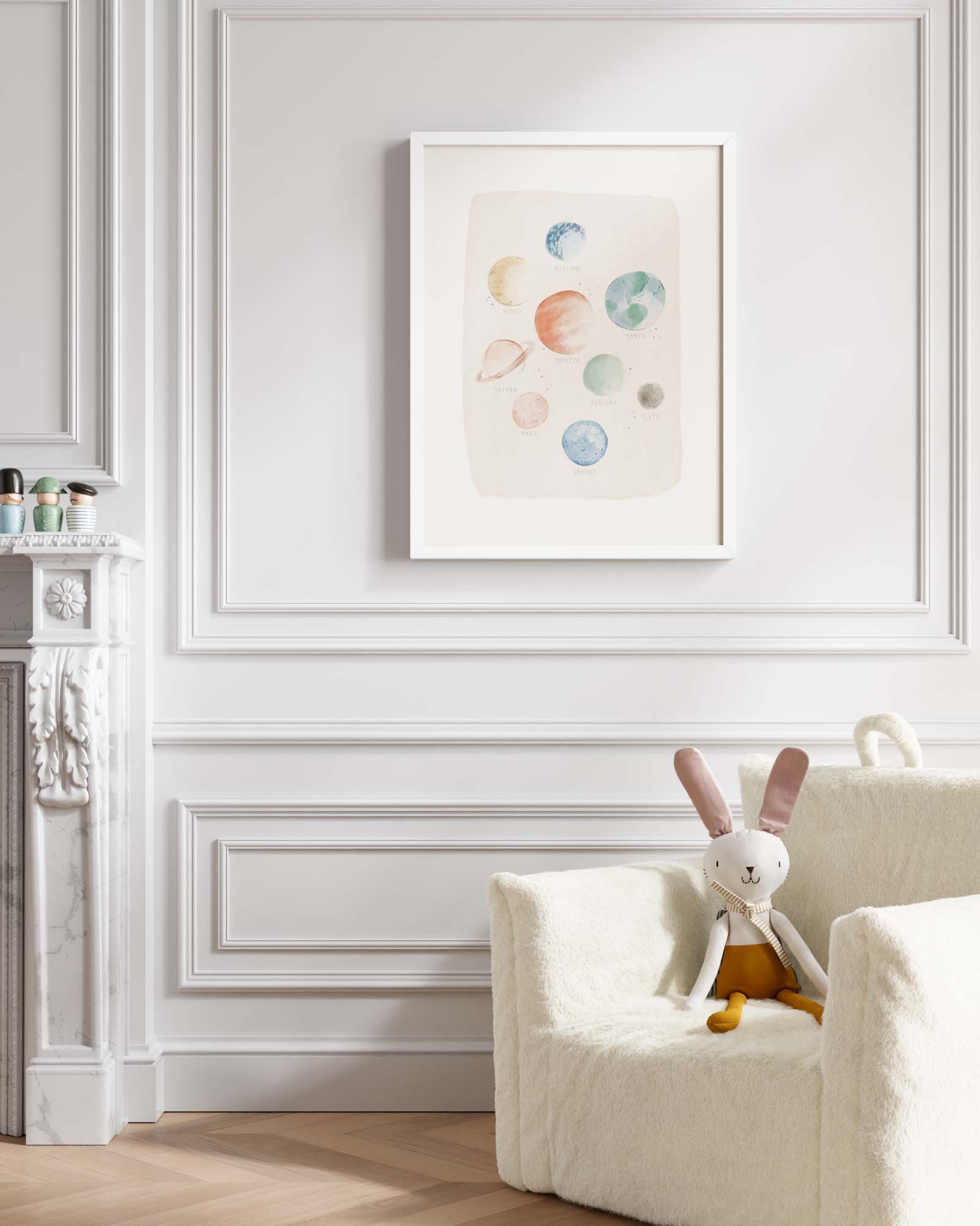 Planetary Framed Wall Art