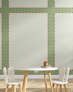 Scallop Stripe Wall Mural