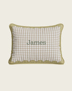 Scallop Personalized Twin Sham