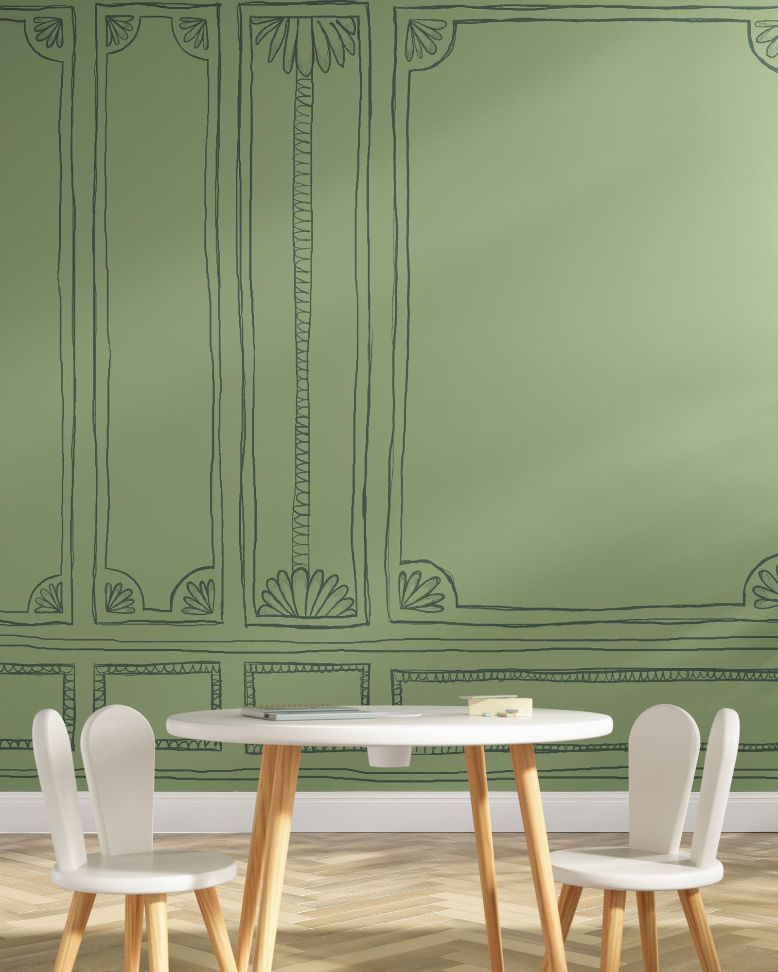 Rococo Wall Mural