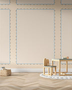 Scallop Stripe Wall Mural