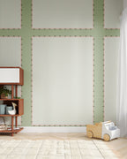Scallop Stripe Wall Mural