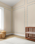 Scallop Stripe Wall Mural
