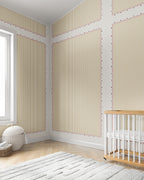 Scallop Stripe Wall Mural