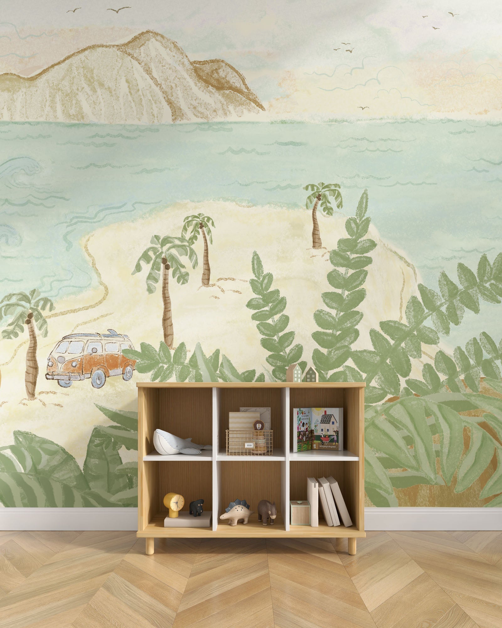 Dawn Patrol Wall Mural