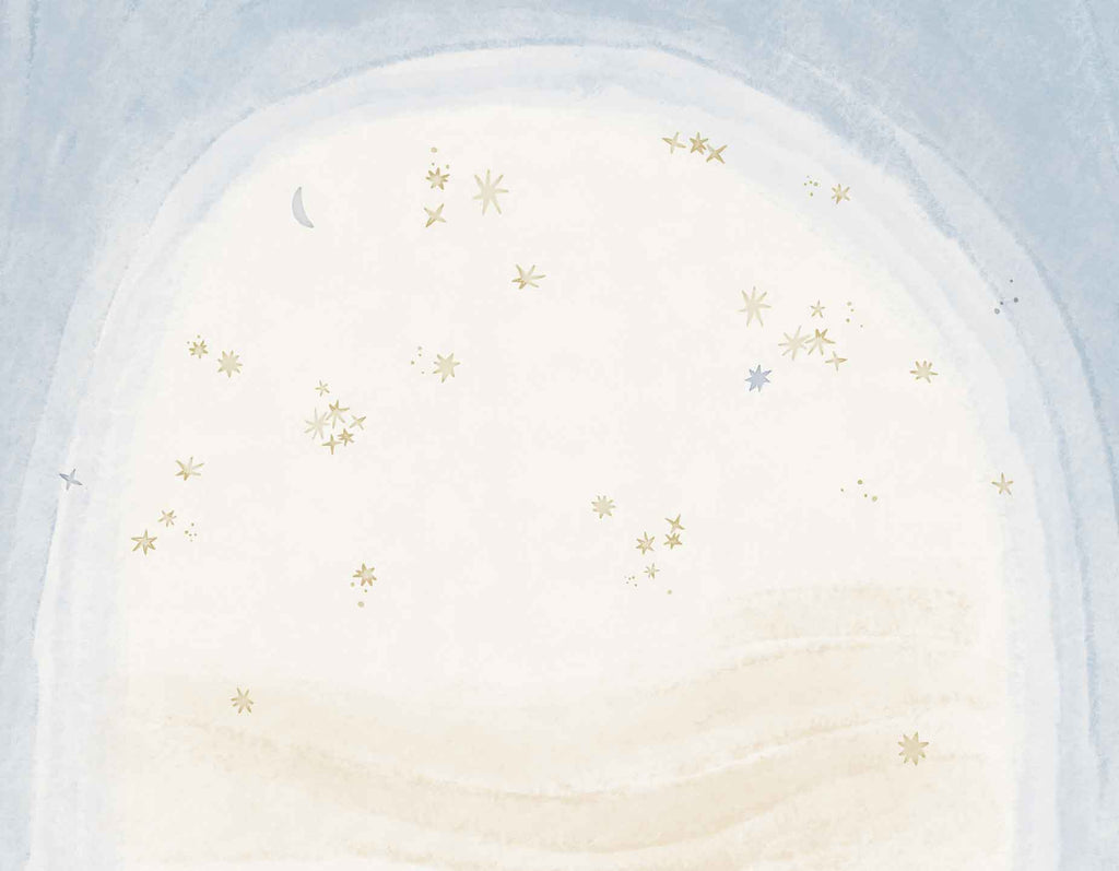 Folk Poetry Wall Mural Sample