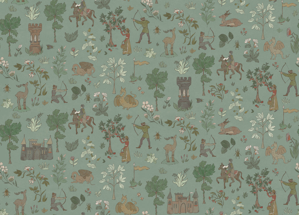 Dragon's Glen Wallpaper Sample