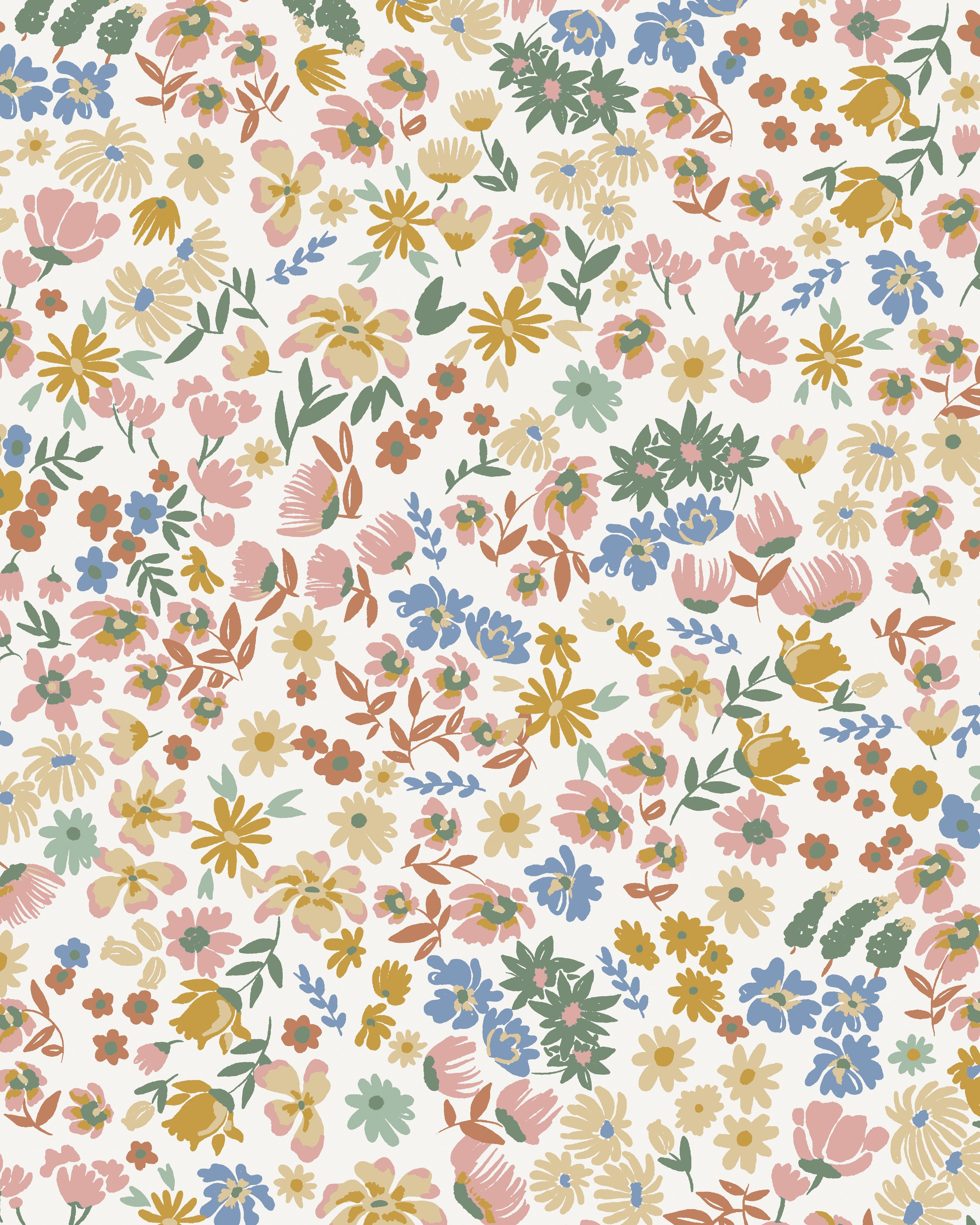 Wildflower Wallpaper Sample