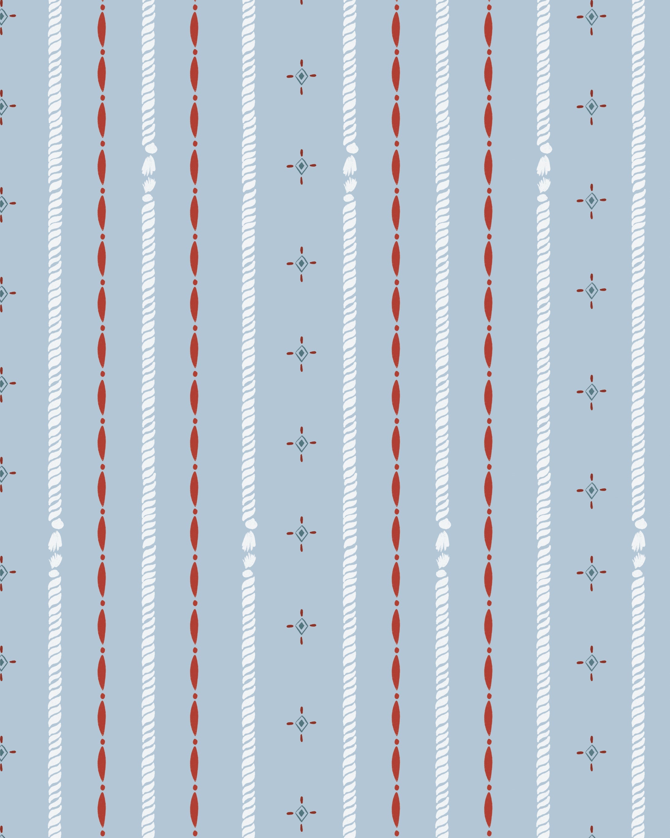 Americana Wallpaper Sample