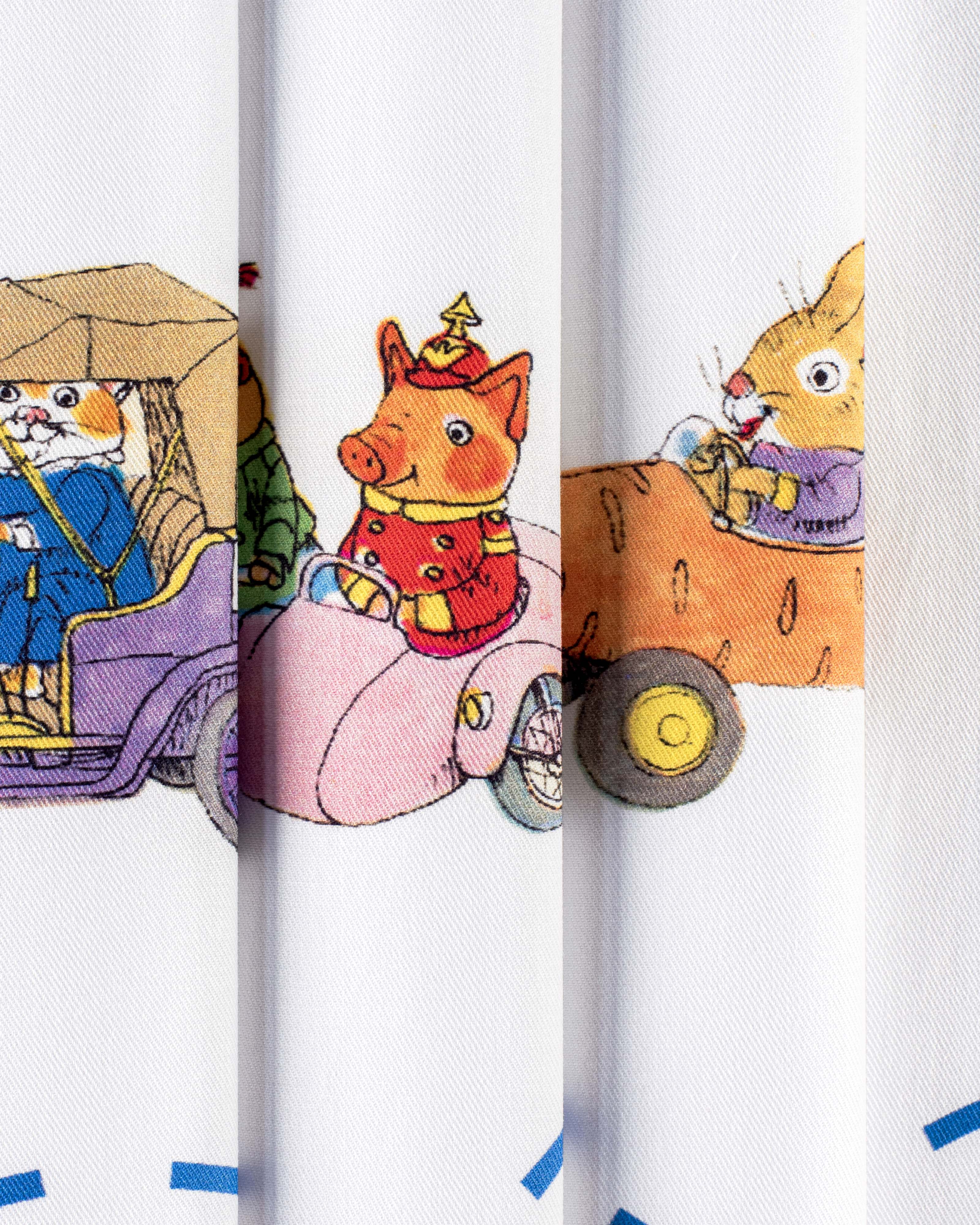 Things That Go Blackout Curtain | Richard Scarry x Nestig