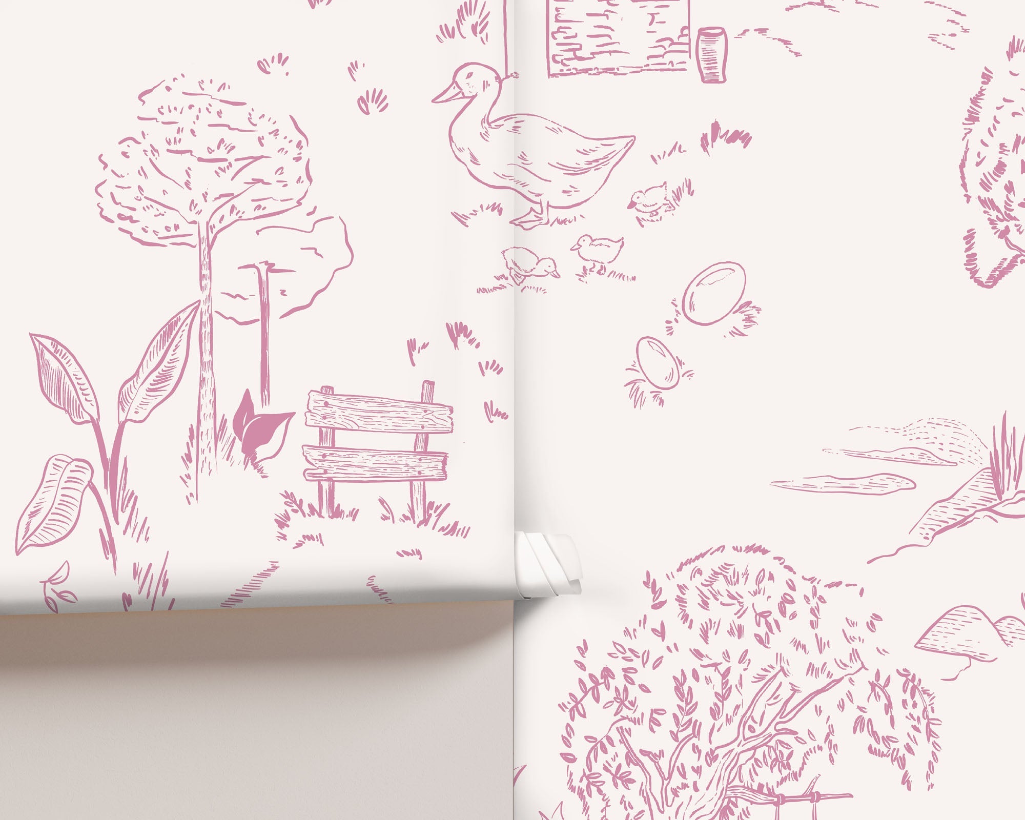 Busy Brook Wallpaper