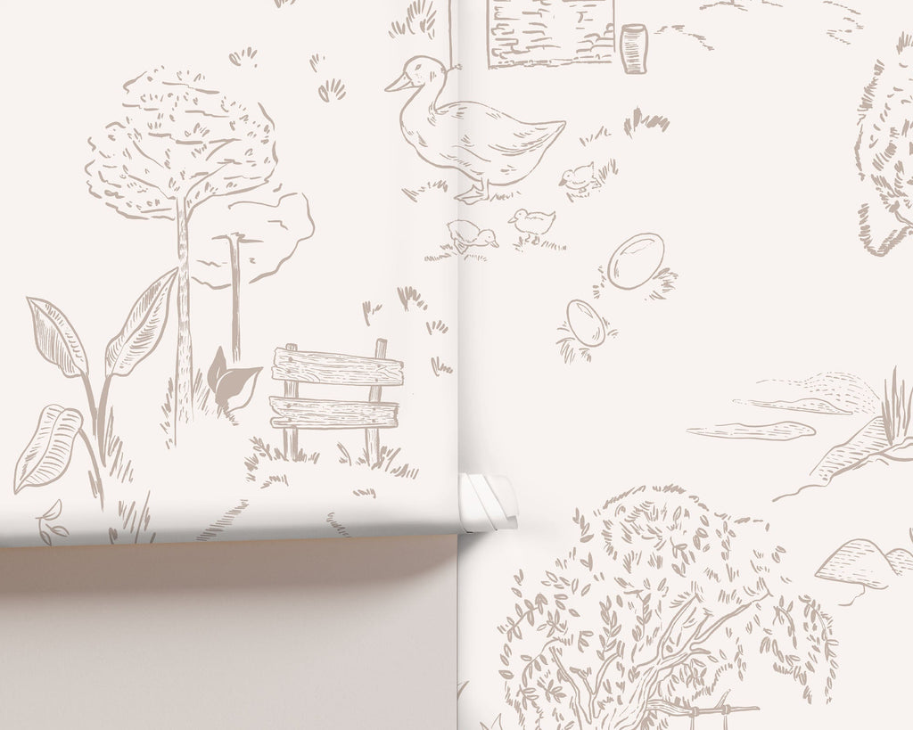 Busy Brook Wallpaper