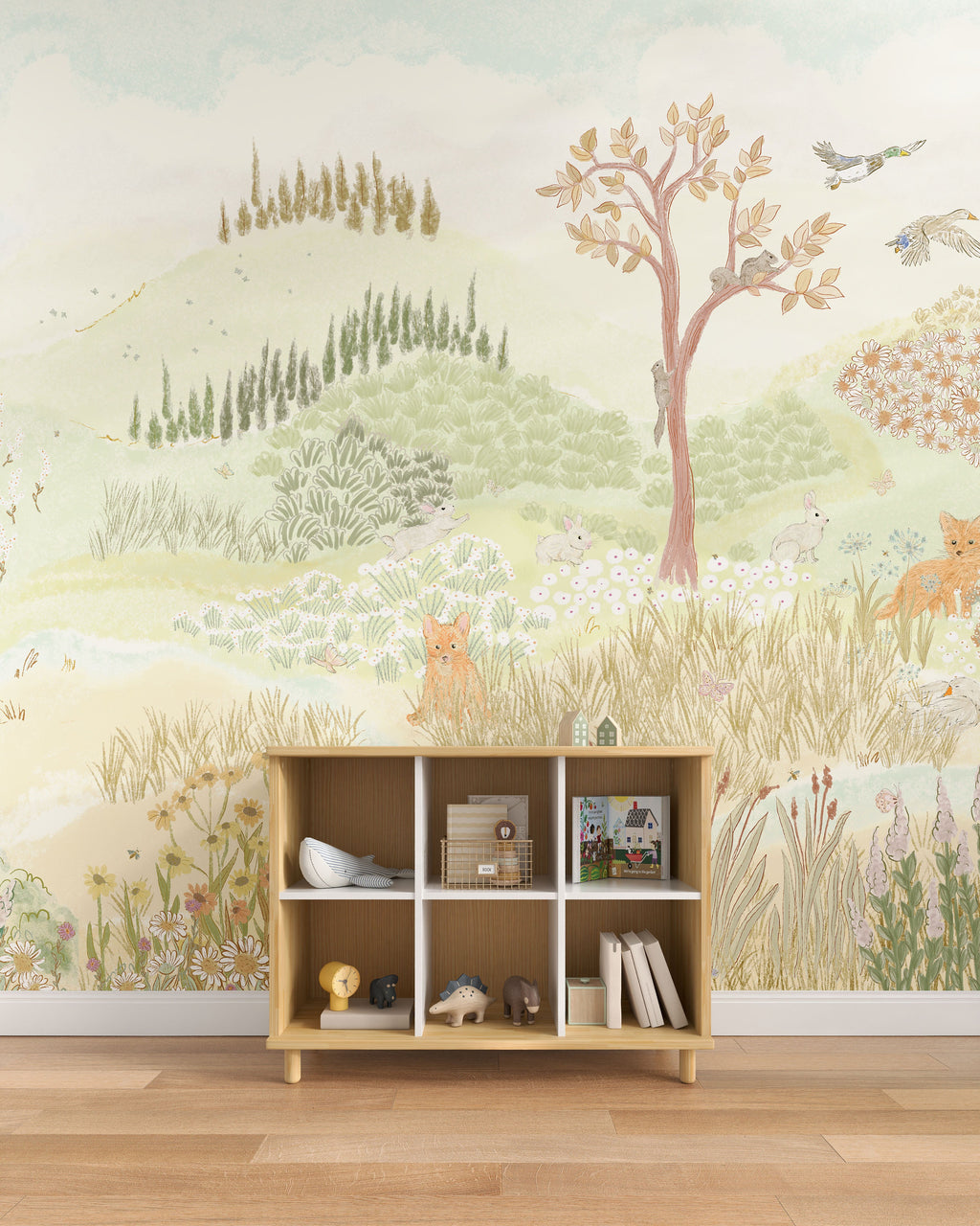 Rolling Meadow Wall Mural