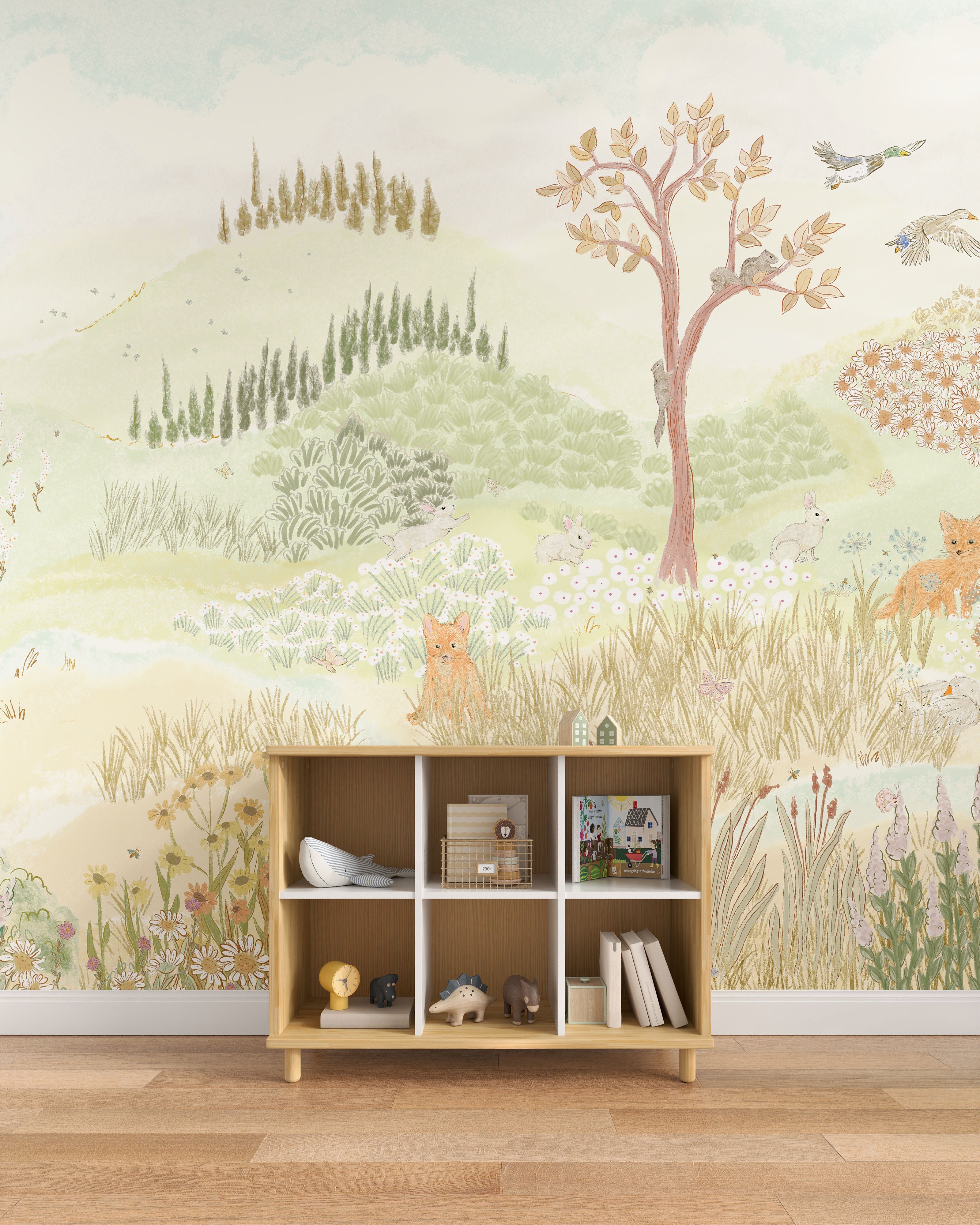 Rolling Meadow Wall Mural