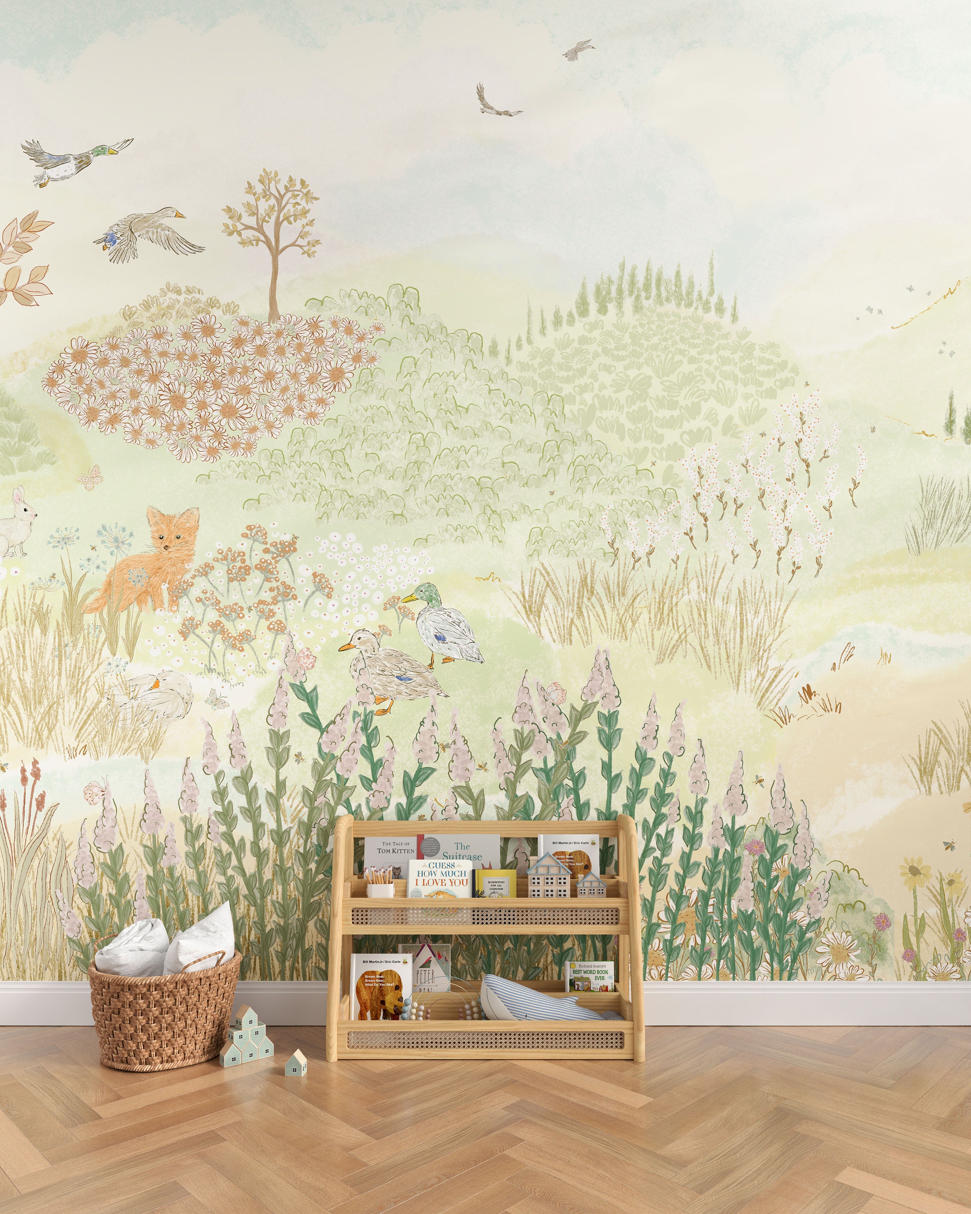 Rolling Meadow Wall Mural