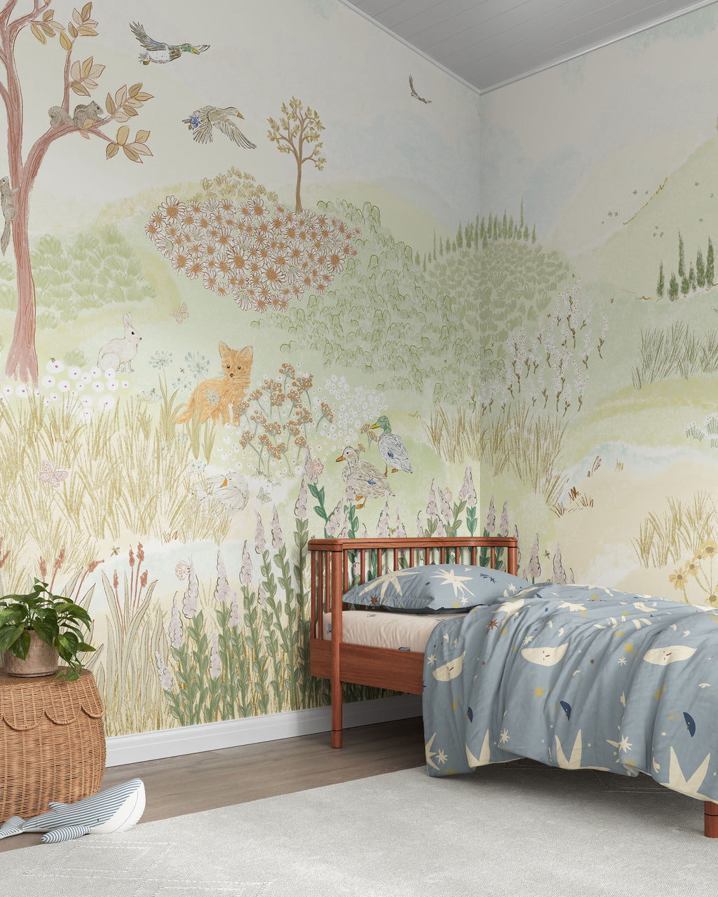 Rolling Meadow Wall Mural