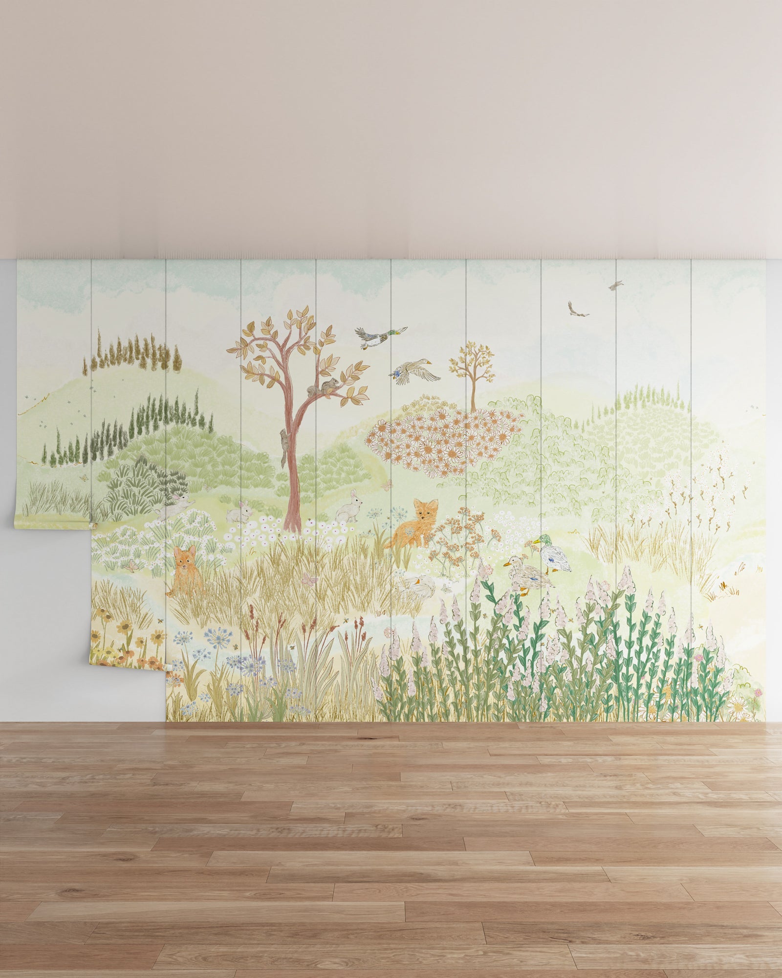 Rolling Meadow Wall Mural