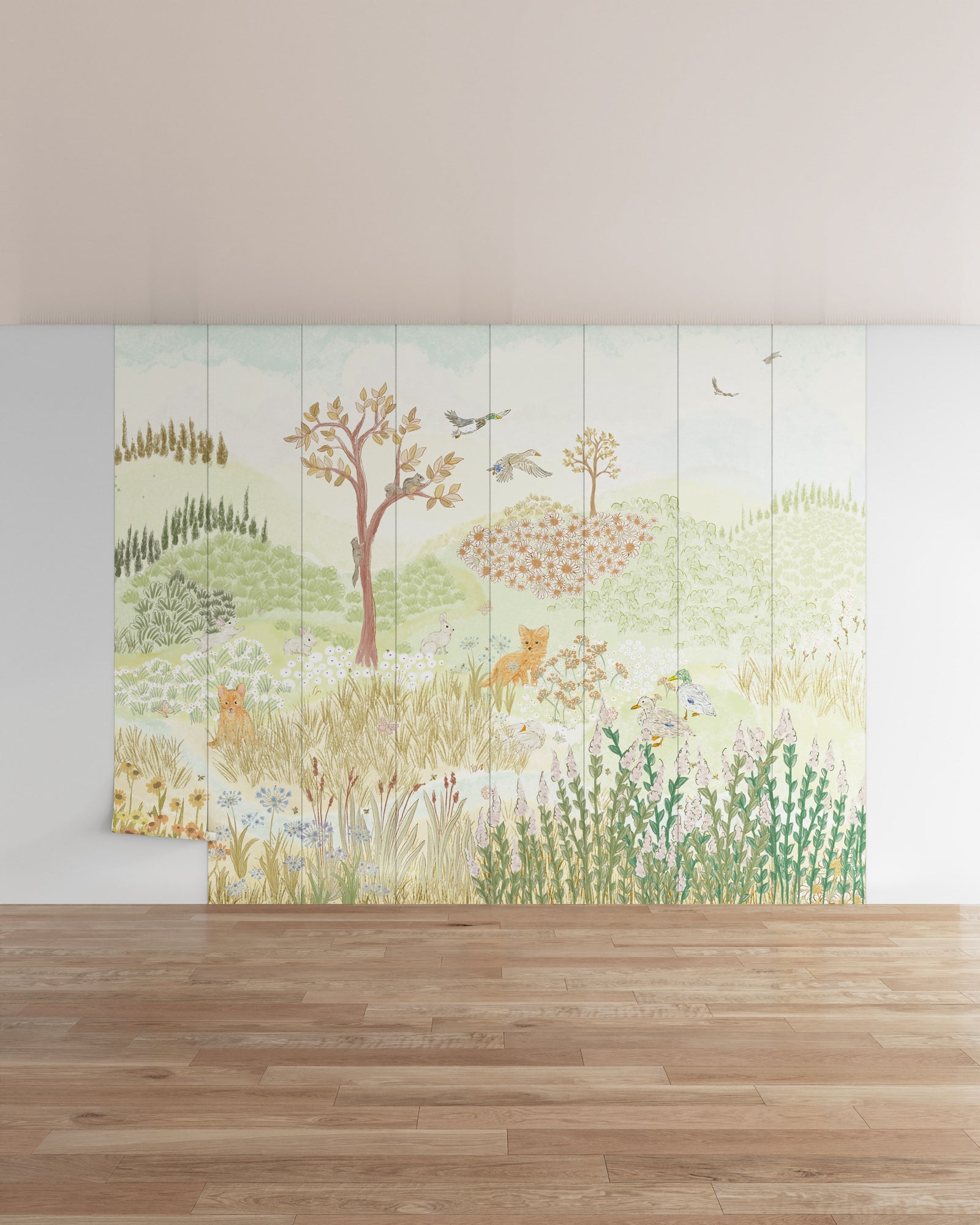 Rolling Meadow Wall Mural