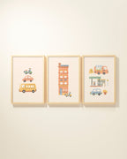 Route Framed Wall Art Set