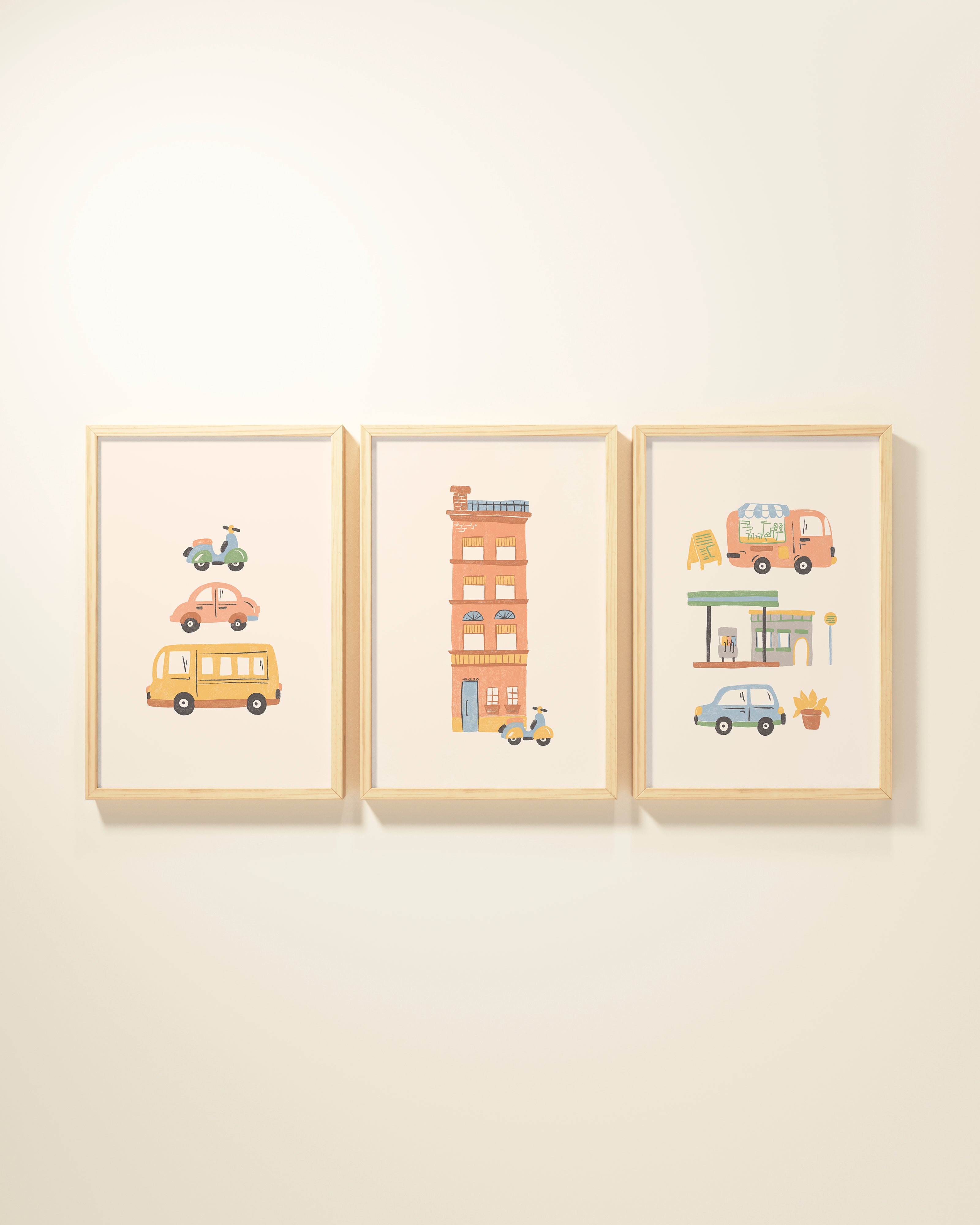 Route Framed Wall Art Set