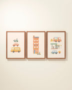 Route Framed Wall Art Set