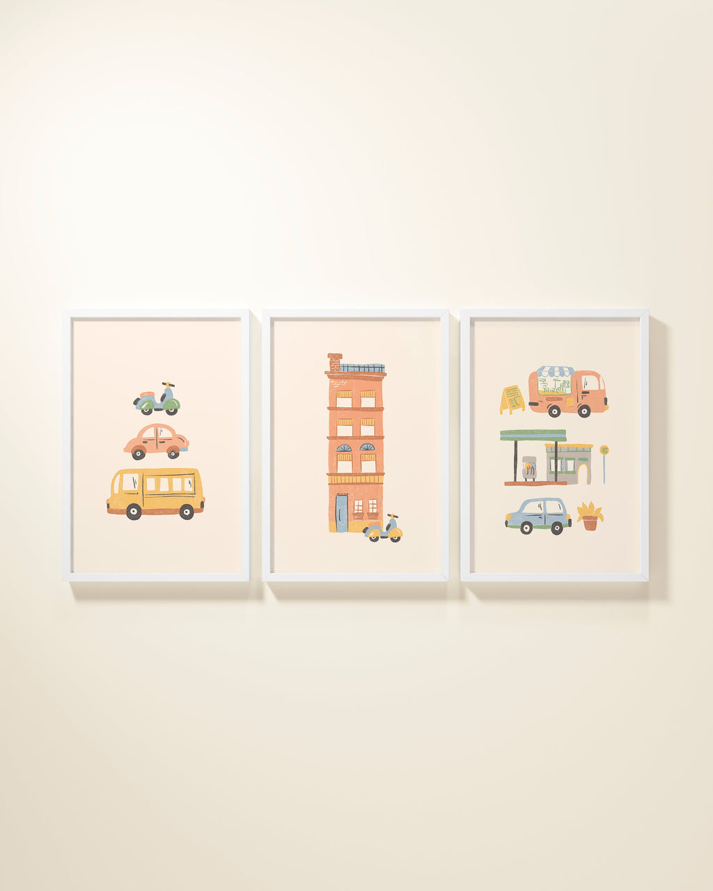 Route Framed Wall Art Set