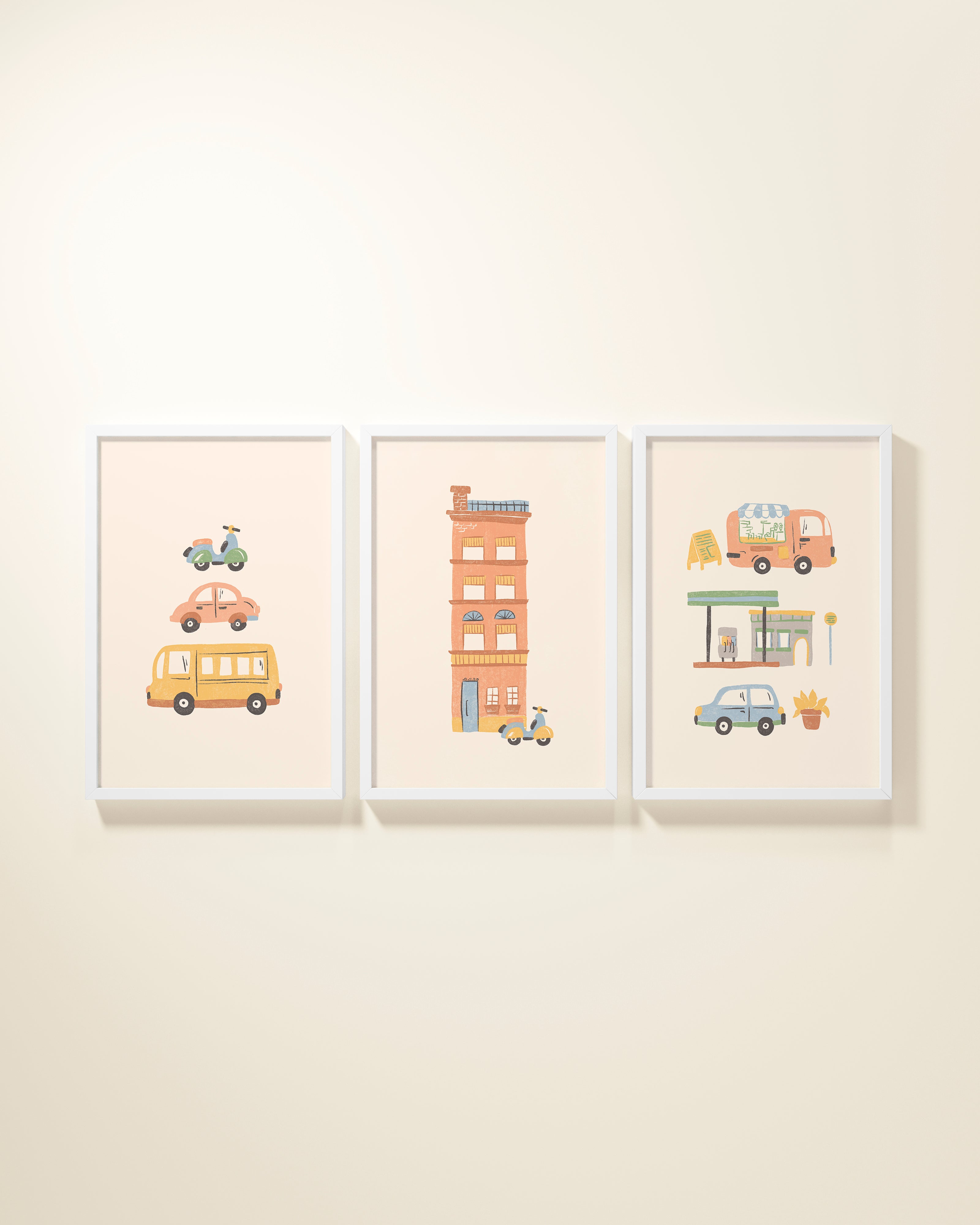 Route Framed Wall Art Set