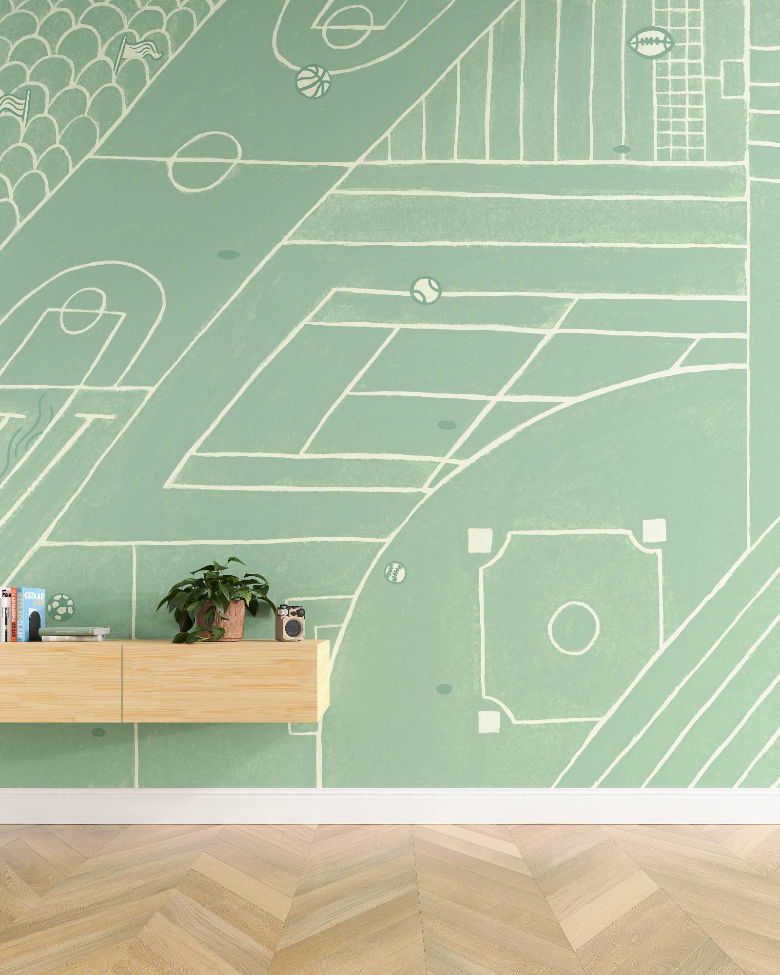 Good Sport Wall Mural