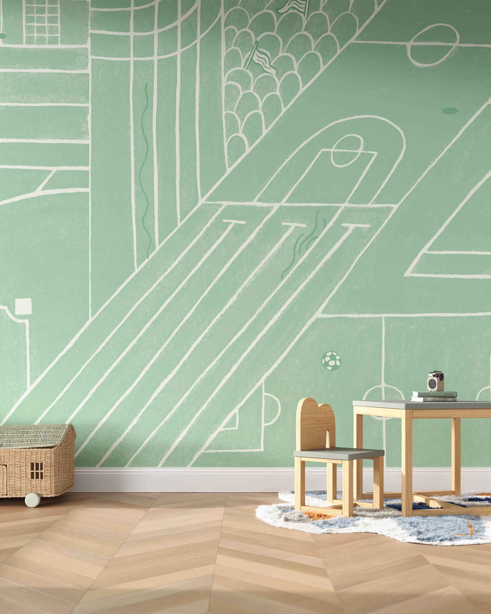 Good Sport Wall Mural