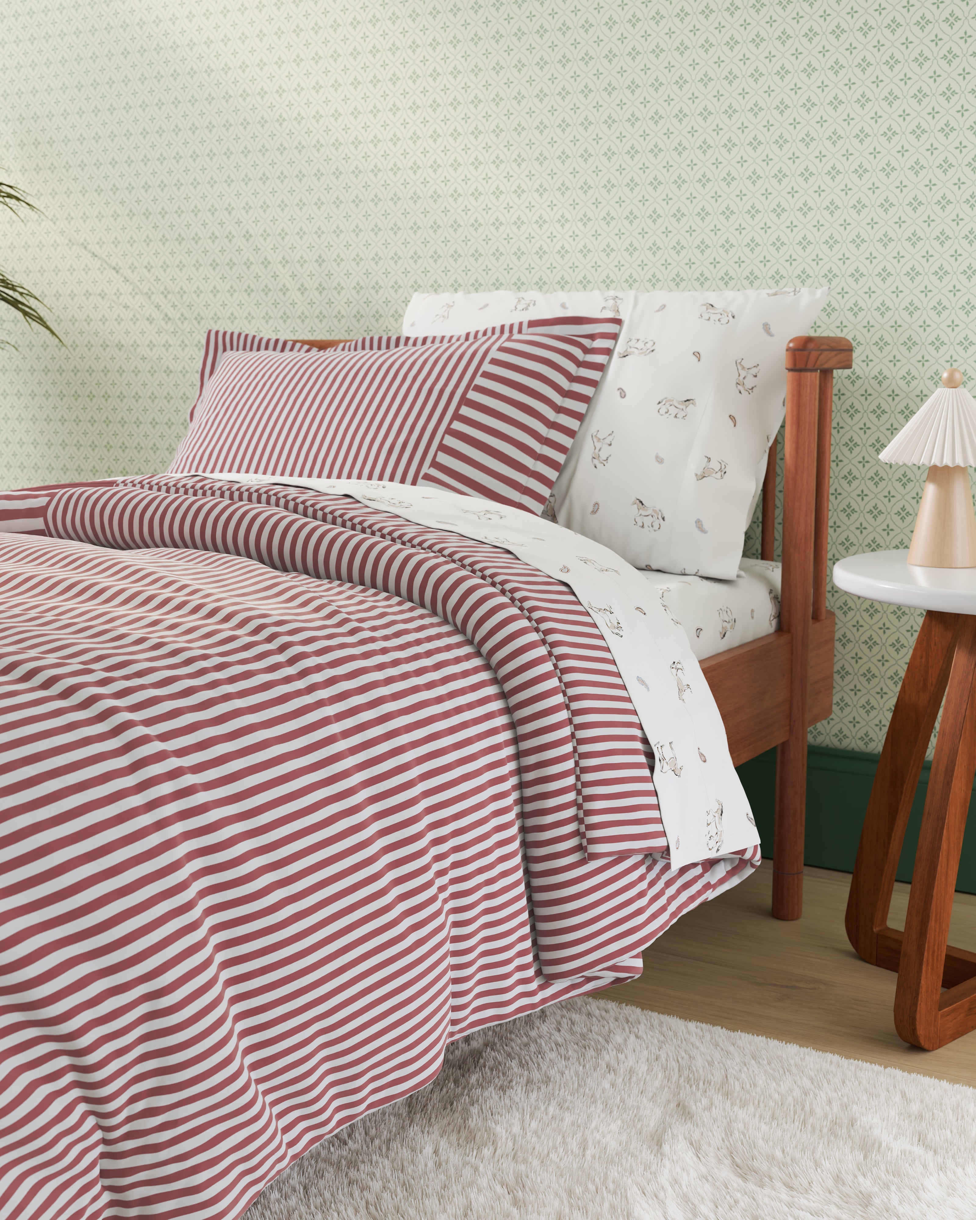 Patchwork Twin Duvet Cover Set