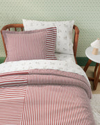 Patchwork Twin Duvet Cover Set