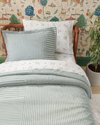 Patchwork Twin Duvet Cover Set