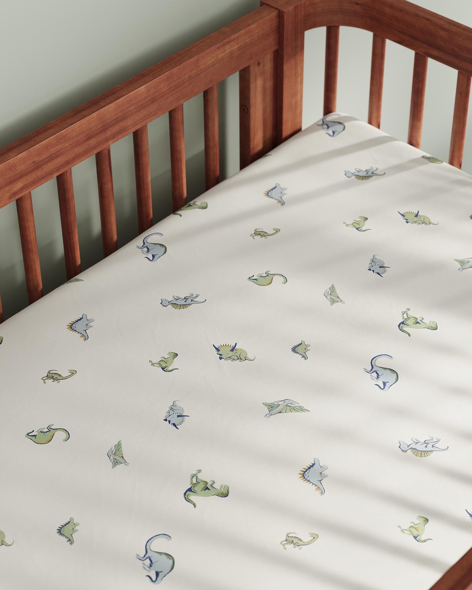 Dinosaur Island Crib Sheet Set