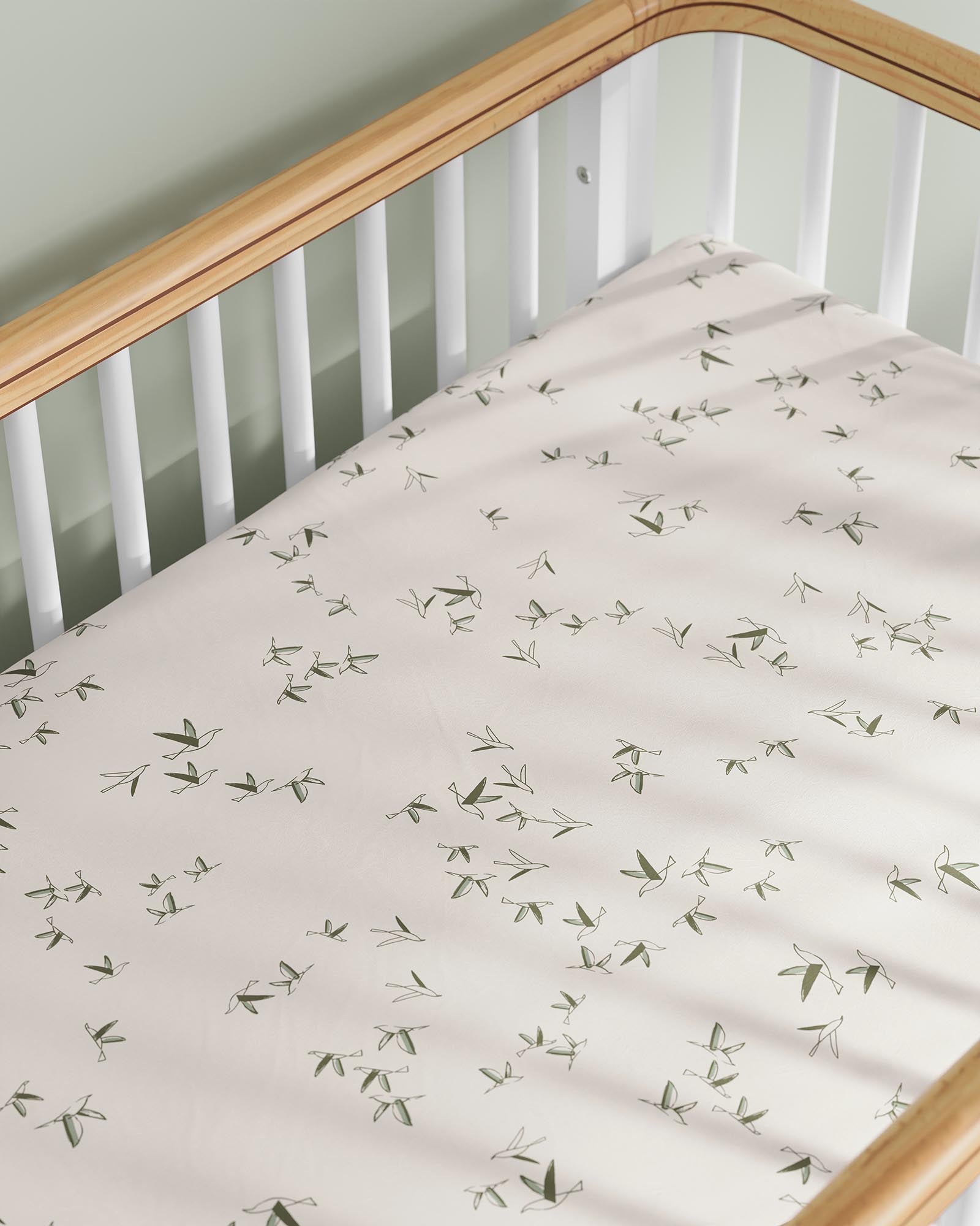 Flutter Crib Sheet Set