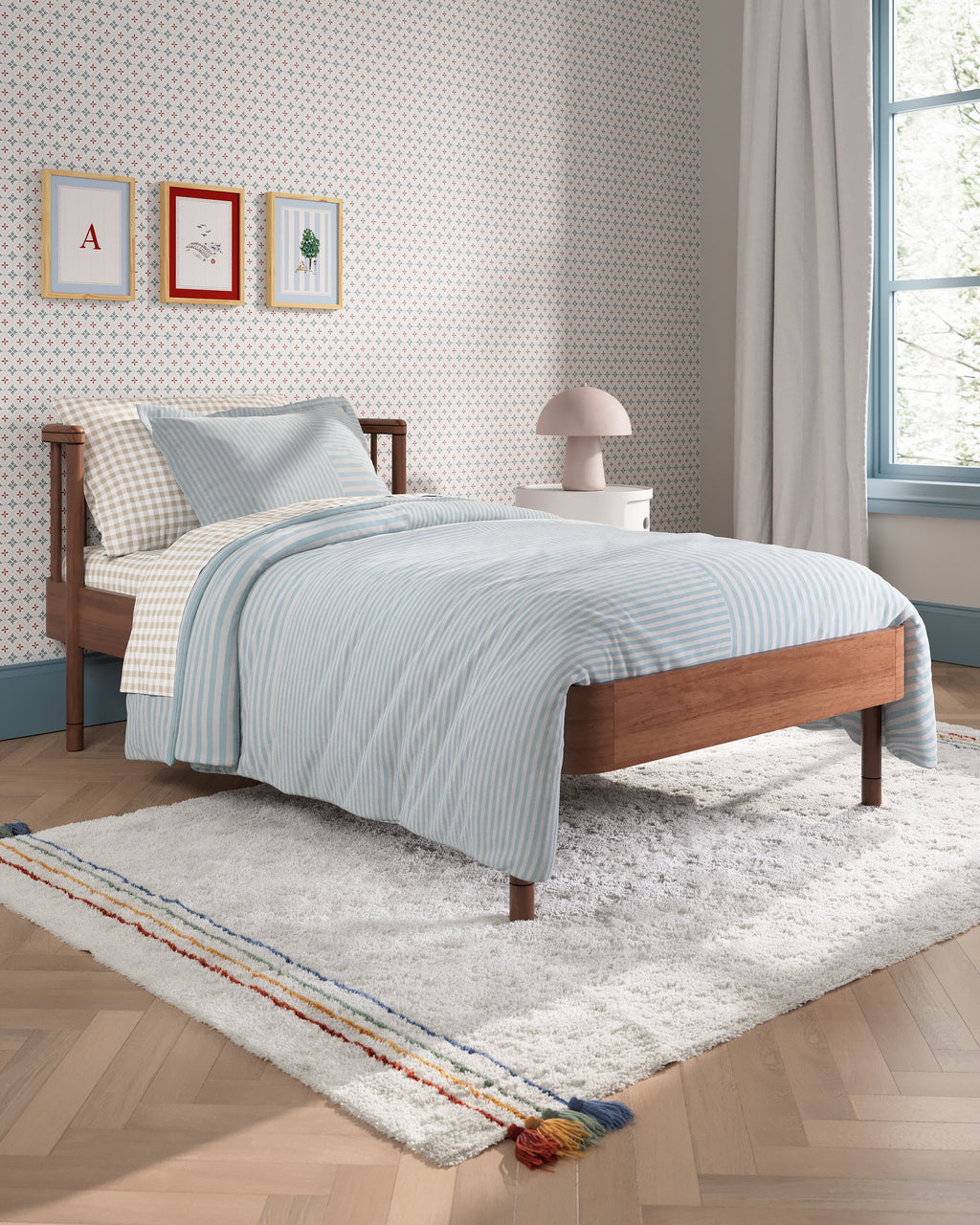 Patchwork Twin Duvet Cover Set