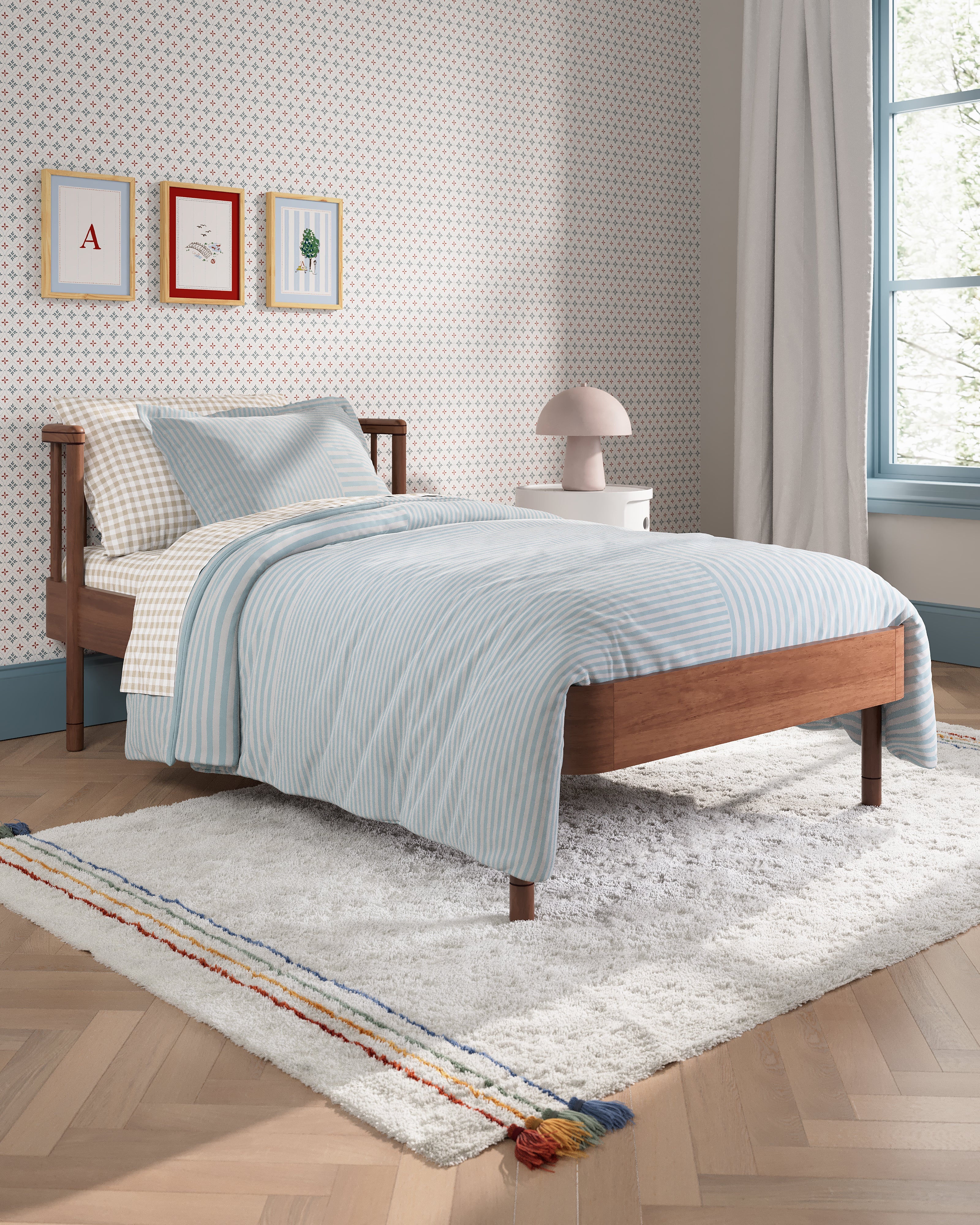 Patchwork Twin Duvet Cover Set