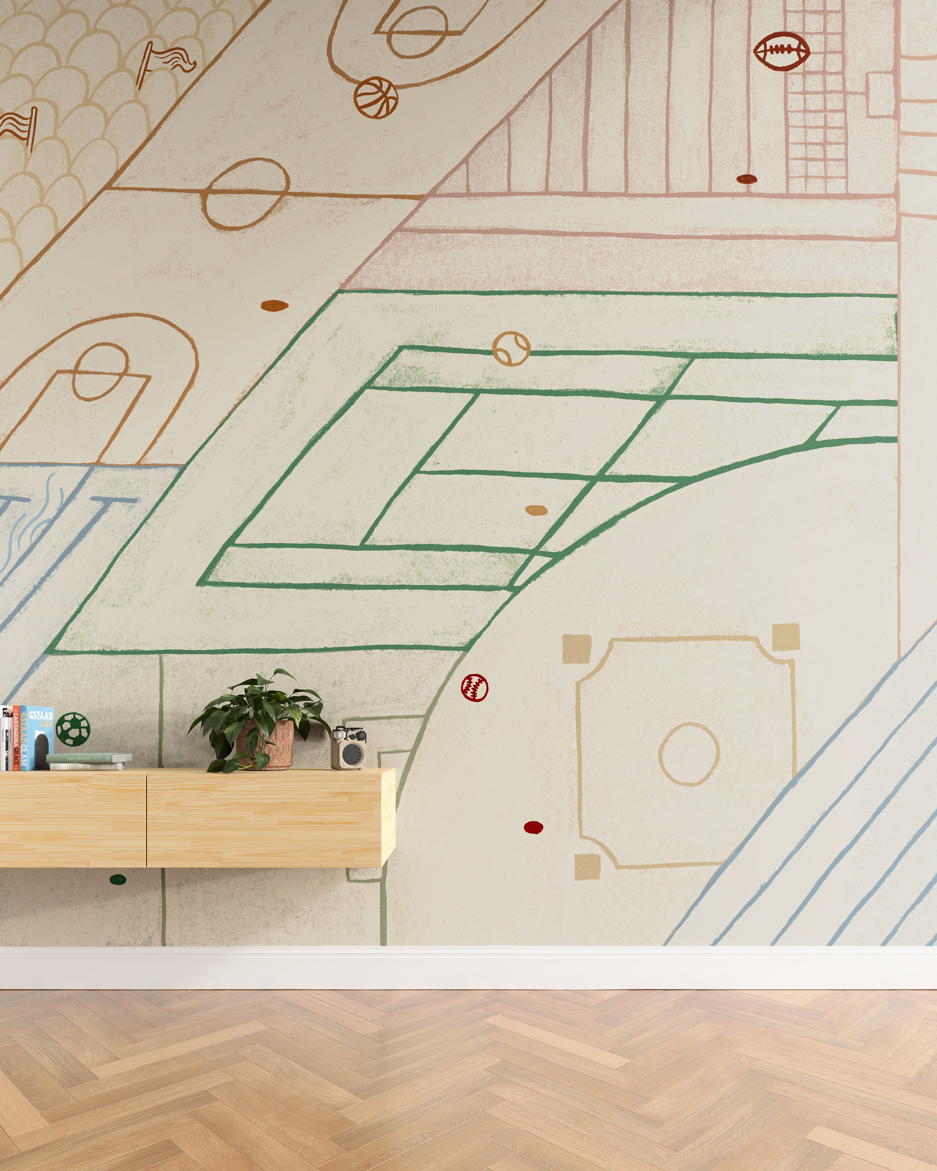 Good Sport Wall Mural